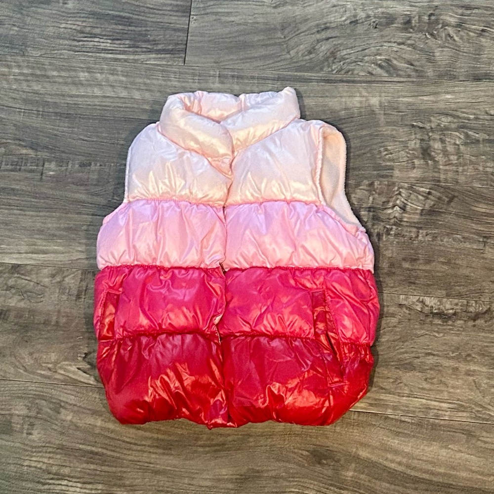 Old Navy Pink Puffer Vest